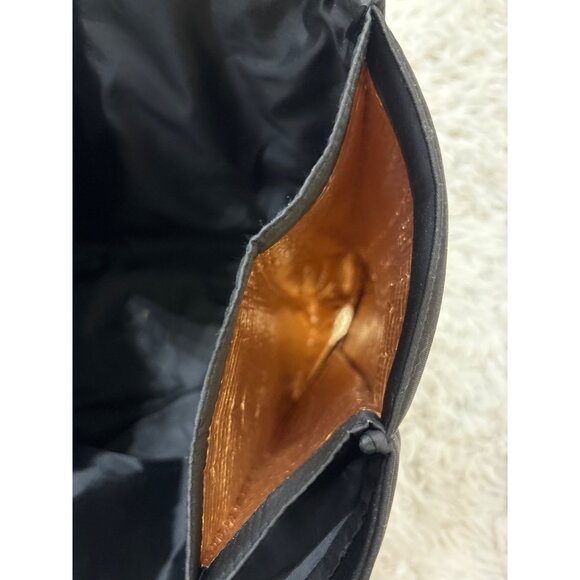 Victorias Secret Black Tote Wine Cooler Bag With Gold Script & Insulated Interio - Picture 6 of 12